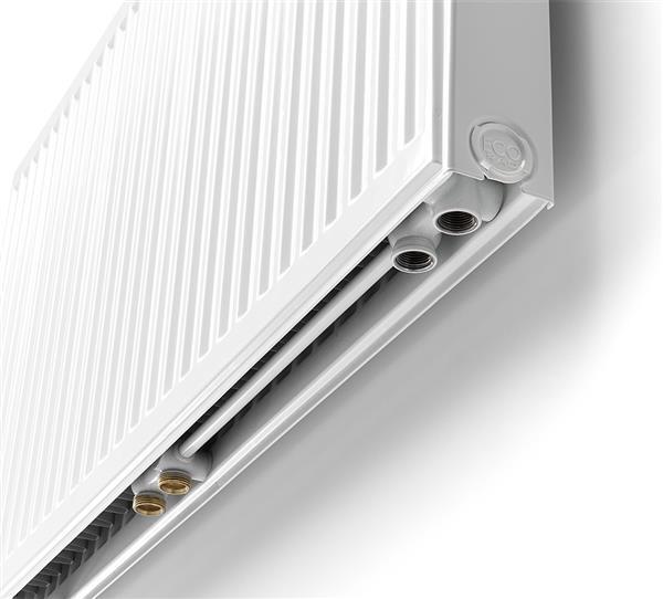 Henrad Premium ECO 22 HxL=300x2000 (2/23) 1866W EN442 75/65/20 wit RAL9016 , aansluiting: rechts / midden   Op bestelling  Prijs beperkt geldig.